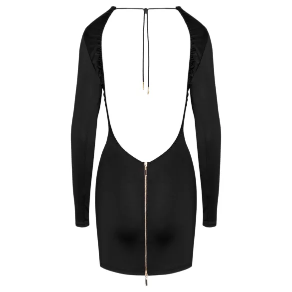 Cottelli - Open-Back Mini Dress (Black)