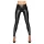 Noir - Long, Shiny Leggings (Black) - M