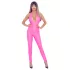 Cottelli Party - Jumpsuit with Deep Back Cutout (Pink)