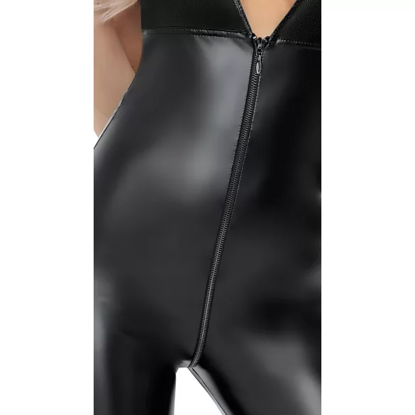Noir - Halter Neck Jumpsuit (Black) - XL