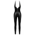 Noir - Halter Neck Jumpsuit (Black) - XL