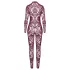 Noir Kink Royal - Sheer Catsuit (Red) - M