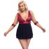Cottelli Bondage Plus Size - Red Babydoll Lingerie