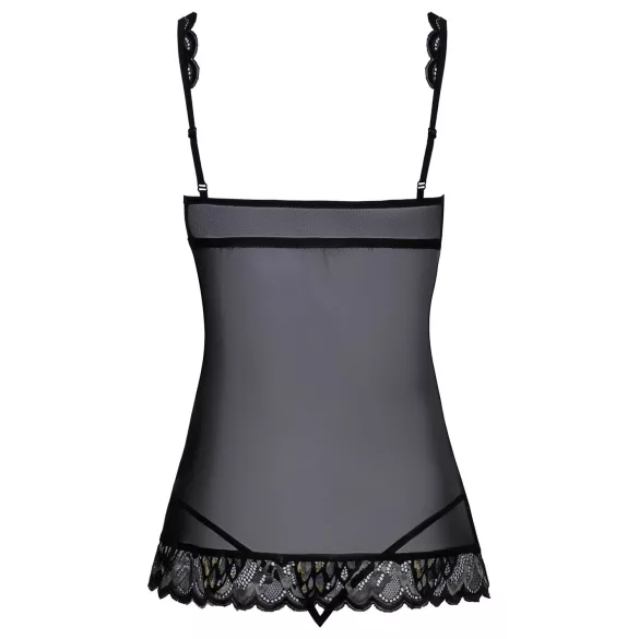 Kissable - Open Babydoll (Black)