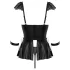 Cottelli Bondage - Lace Mini Dress with Handcuffs (Black) - M