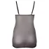 Cottelli Plus Size - Sheer Lace Nightgown (Black) - 3XL