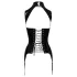 Black Level - Open Top with Garter (Black) - XL
