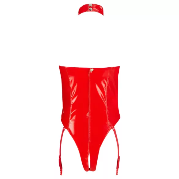 Black Level - Open Halterneck Body (Red)
