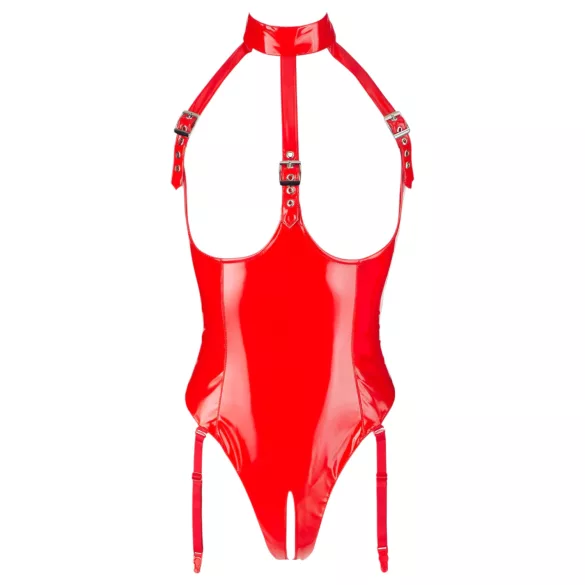 Black Level - Open Halterneck Body (Red)