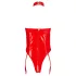 Black Level - Open Halterneck Body (Red) - M