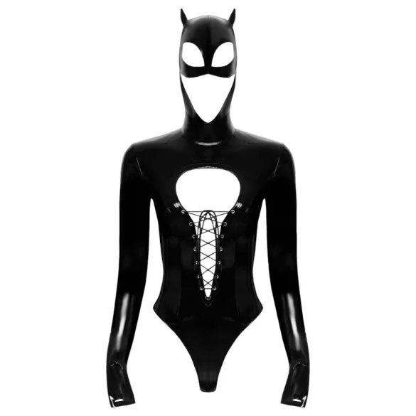 Black Velvet - Long-Sleeve Batwoman Body (Black)