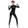 Noir - Zip-Up Black Long Sleeve Jumpsuit