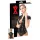 Late X zipped short-sleeve women’s top (black) - M