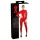 Late X long-sleeved women’s jumpsuit (red) - S