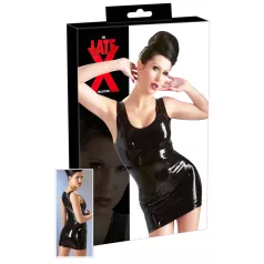 LATEX - Sleeveless Mini Dress (Black) - M