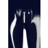 Latex zip-up leggings (black) - S