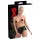 Late X women's knickers with vaginal condom (black) - M