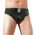 Late X men’s briefs with internal penis and anal dildo (black) - XL