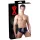 Late X men's briefs with internal tapered anal dildo (black) - M