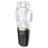 Funny Me Rocket Cup - Translucent Black Suction & Vibration Pleasure Device