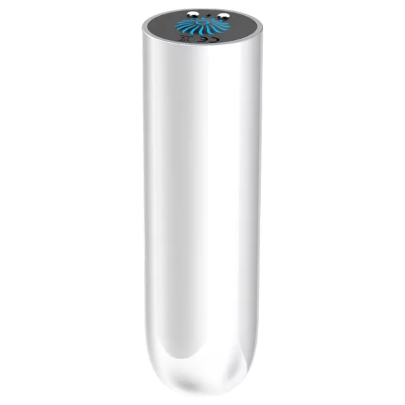 Funny Me Mini Bullet - Rechargeable, Waterproof Mini Vibrator (White)