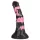 Bad Horse - silicone horse penis dildo - 18 cm (black‑pink)