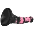 Bad Horse - silicone horse penis dildo - 18 cm (black‑pink)