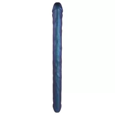 Strap-on-me - Double Dildo (Metallic Blue)