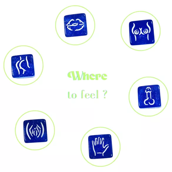 Love to Love - Sexy Dice Set (3 Pieces)