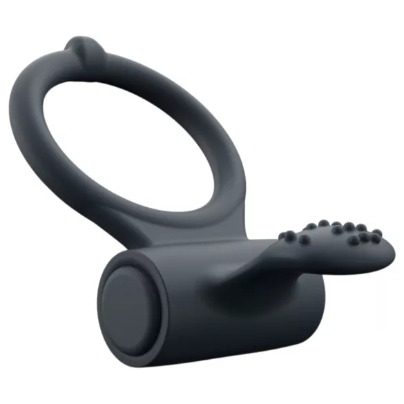 Dorcel Power Clit Plus - rechargeable vibrating penis ring (black)