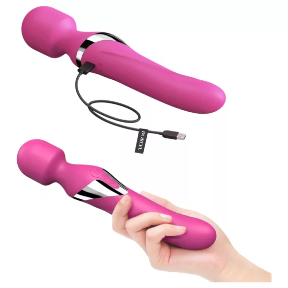 Dorcel Dual Orgasms - rechargeable 2‑in‑1 massaging vibrator (pink)