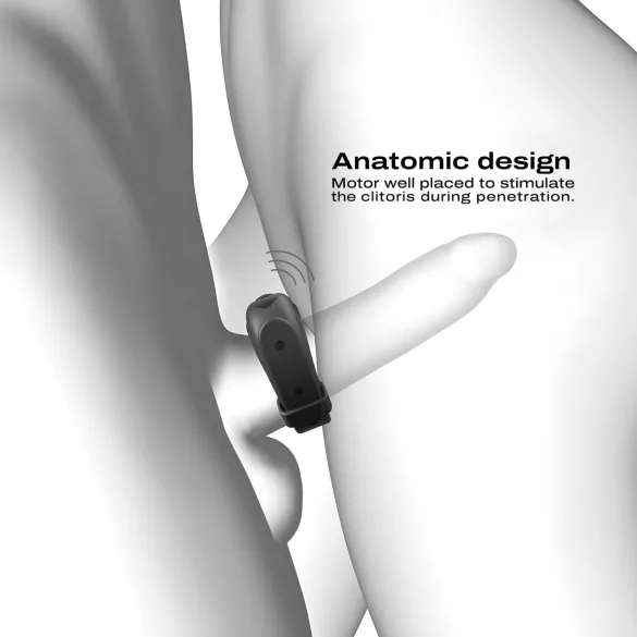 Dorcel - Adjustable Vibrating Ring (Black)
