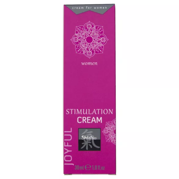 HOT Shiatsu Joyful - stimulating cream for women (30 ml)