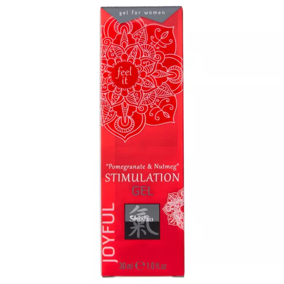 HOT Shiatsu - stimulating cream for women - pomegranate (30 ml)