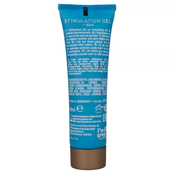 HOT Shiatsu Joyful - Mint Stimulating Cream for Women (30ml)