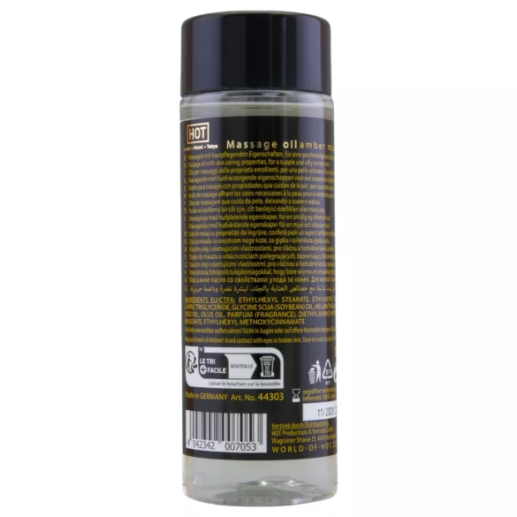 HOT Skincare Massage Oil - Amber Musk (100ml)