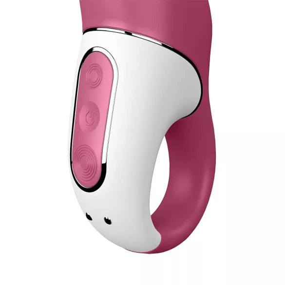 Satisfyer Petting Hippo - Rechargeable, Waterproof Vibrator (Pink)