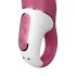 Satisfyer Petting Hippo - Rechargeable, Waterproof Vibrator (Pink)