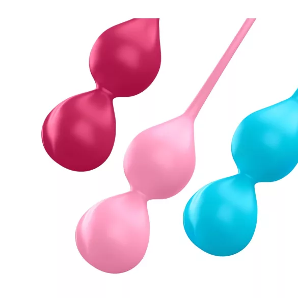 Satisfyer V Balls - Duo Kegel Ball Set (3-Piece)