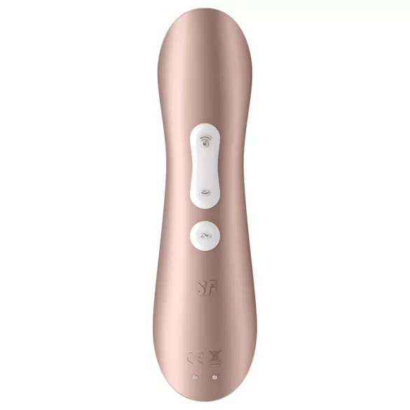 Satisfyer Pro 2+ Rechargeable Clitoral Vibrator (Brown)