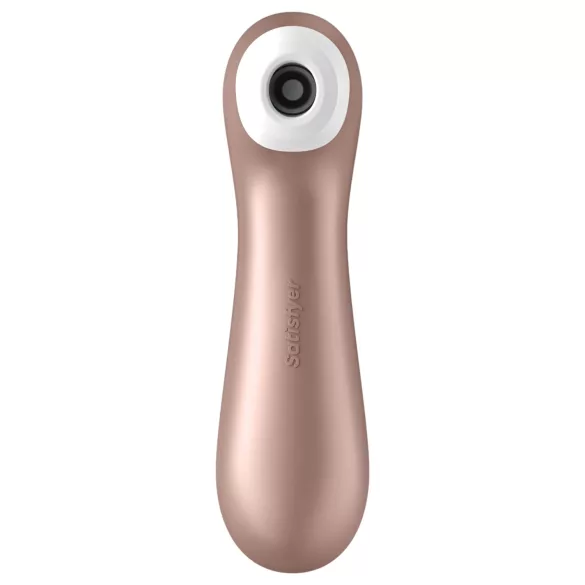 Satisfyer Pro 2+ Rechargeable Clitoral Vibrator (Brown)
