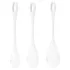 Satisfyer Yoni Power 1 - Geisha Ball Set - White (3-piece)