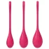Satisfyer Yoni Power 1 - Red Geisha Ball Set (3-Piece)