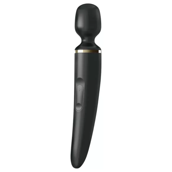 Satisfyer Wand-er Woman - Waterproof Black Massaging Vibrator