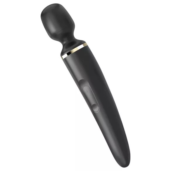 Satisfyer Wand-er Woman - Waterproof Black Massaging Vibrator