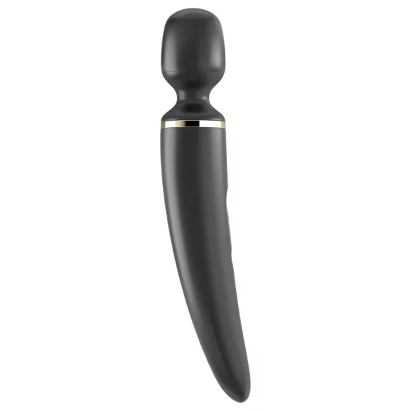 Satisfyer Wand-er Woman - Waterproof Black Massaging Vibrator