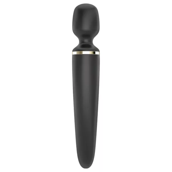 Satisfyer Wand-er Woman - Waterproof Black Massaging Vibrator