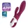 Satisfyer Heated Affair - warming, clitoral-arm vibrator (red)