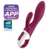 Satisfyer Heated Affair - warming, clitoral-arm vibrator (red)