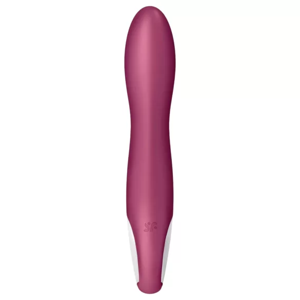 Satisfyer Big Heat - Rechargeable Warming G-Spot Vibrator (Red)